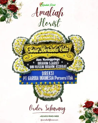 Papan Bunga Duka di Sidotopo